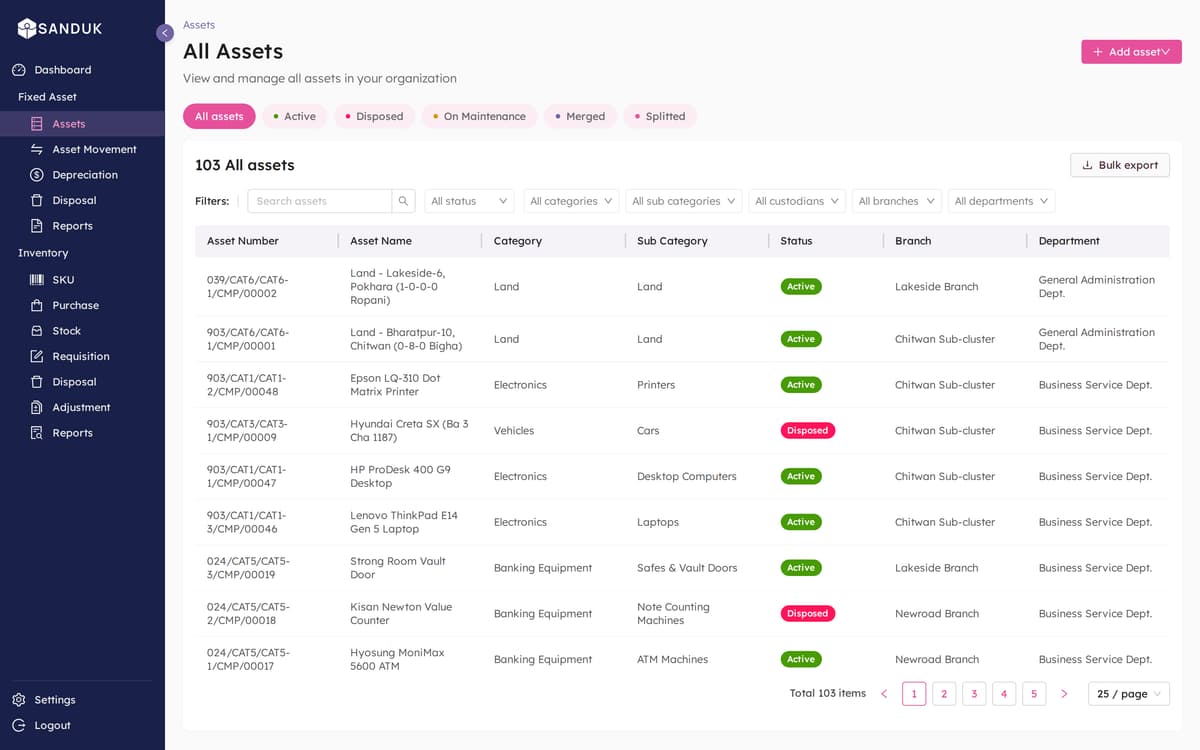 Manamuri interface